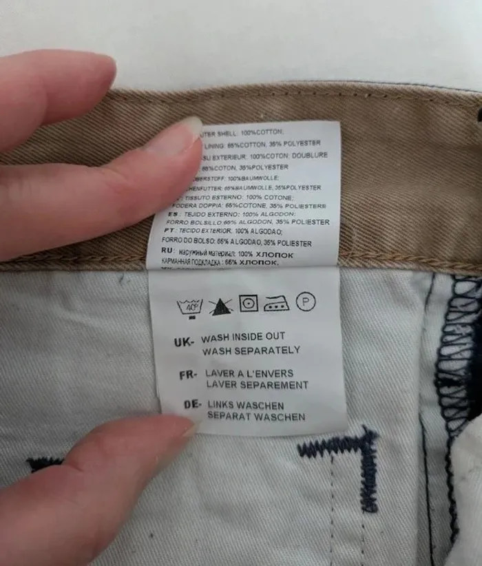 Pantalon marine - Edwin Japan - taille 29 - photo numéro 5