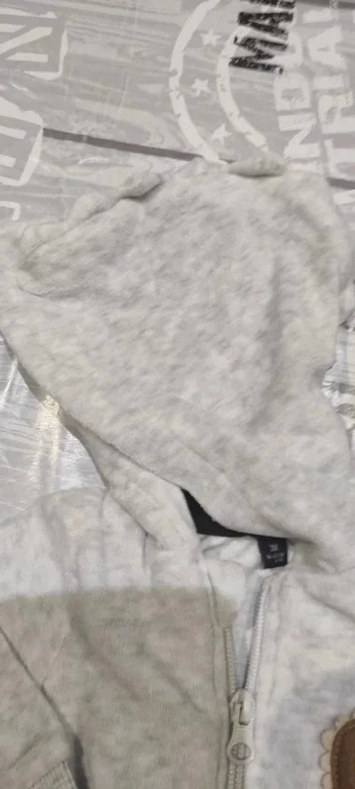 Ensemble pantalon et veste capuche 🐲 Kiabi 3 mois - photo numéro 3