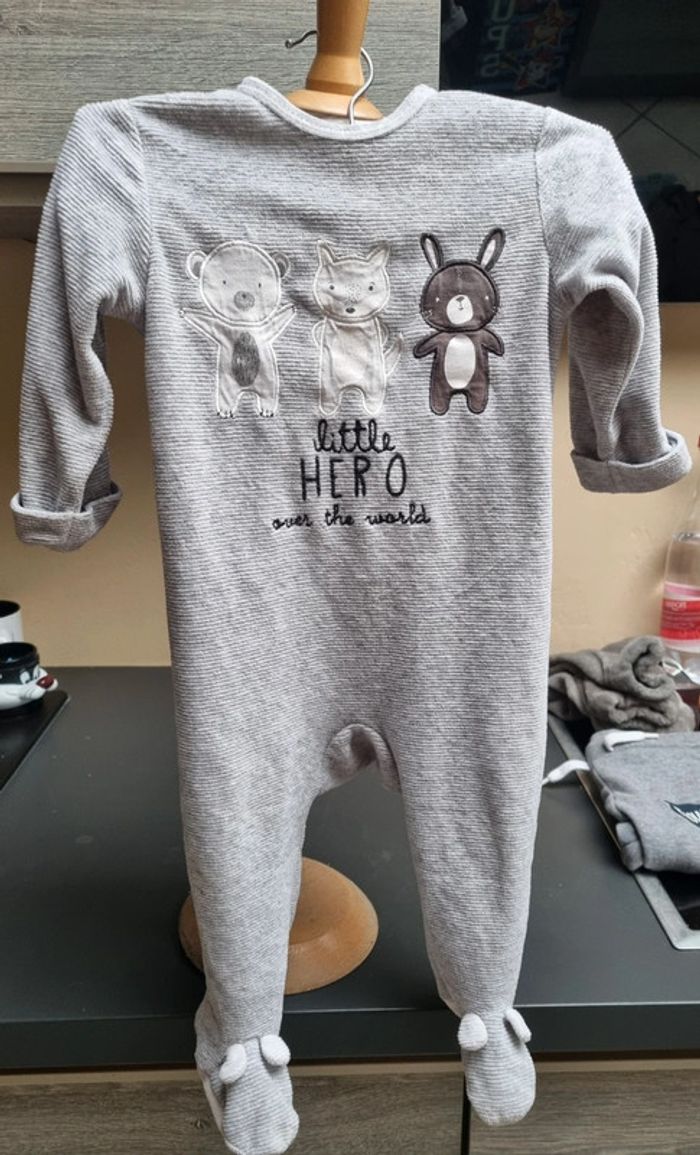 Pyjama 1 pièce little heros