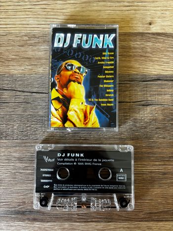 Rare cassette audio DJ Funk