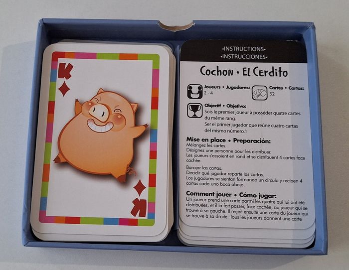 Jeu de cartes Cochon El Cerdito - photo numéro 4