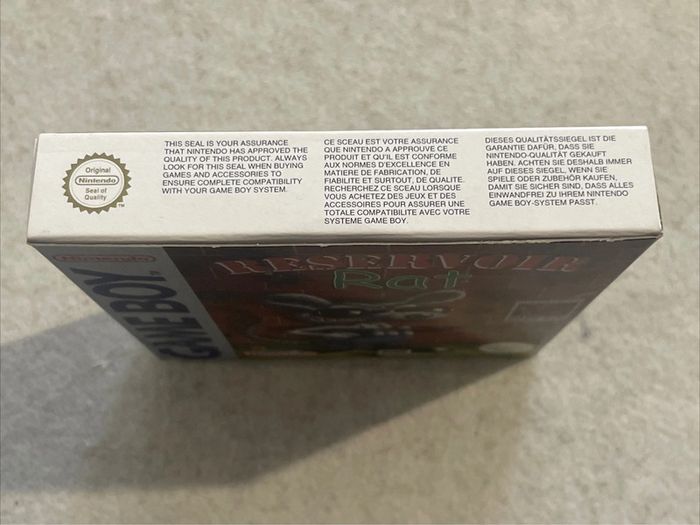 Reservoir Rat Jeu Nintendo Game Boy Complet FAH - photo numéro 7