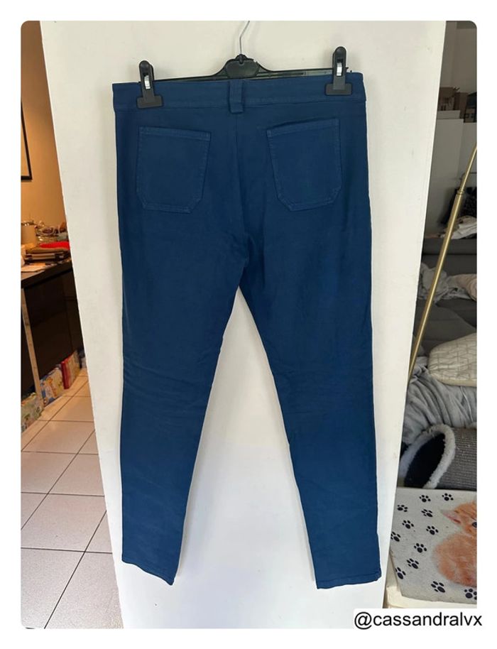 Jean bleu canard slim skinny - Balenciaga - photo numéro 3