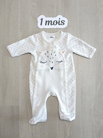 Pyjama bébé fille taille 1 mois