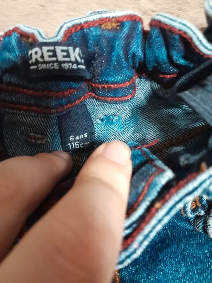 Short en Jeans - Creeks - Taille 6 ans - photo numéro 3