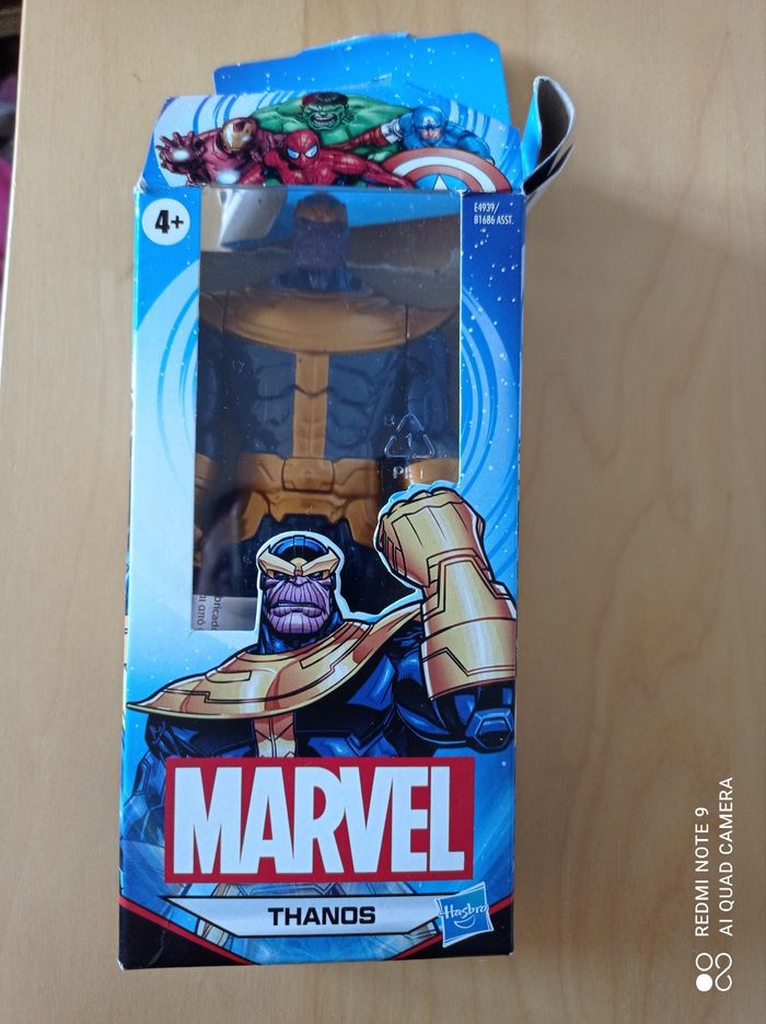 Figurine articulée Thanos, Marvel, NEUF