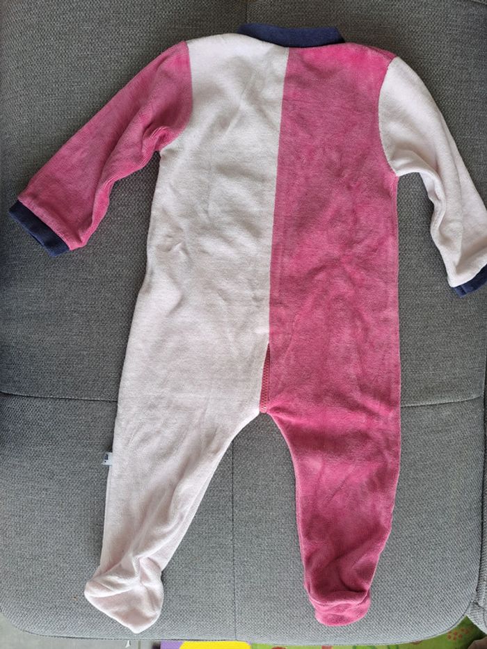 Pyjama velours Absorba 9m - photo numéro 4