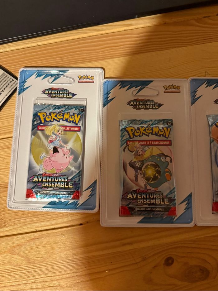 Artset booster plastique pokémon aventure ensemble ev9 - photo numéro 2