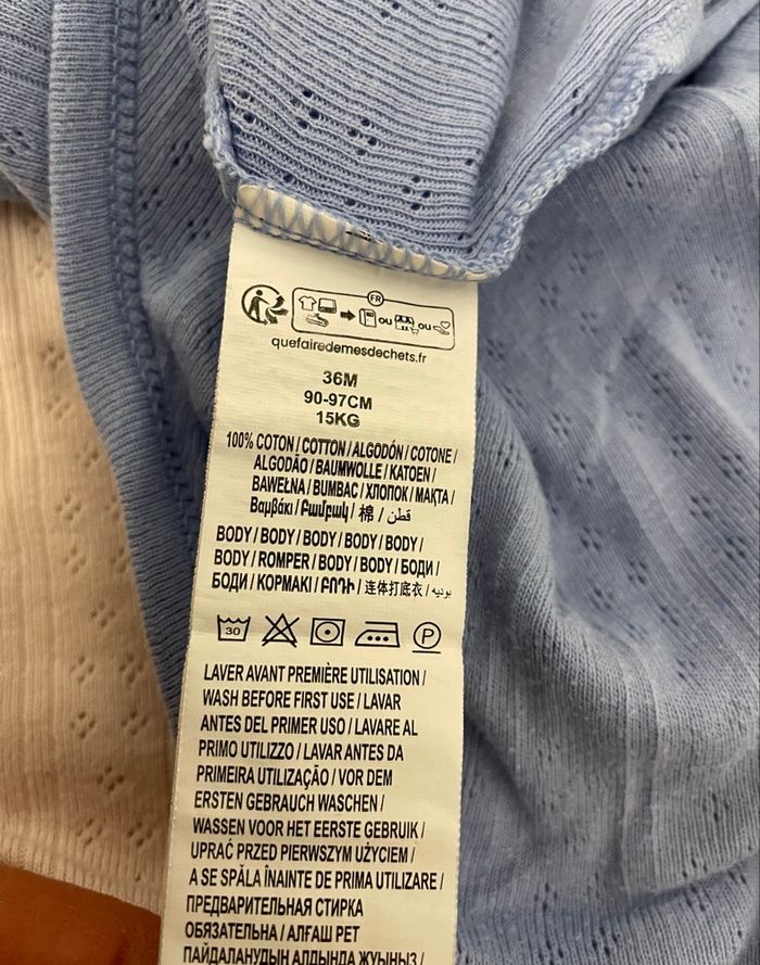 Lots 2 Bodies Kiabi Fille Taille 3 ans Kiabi - photo numéro 5