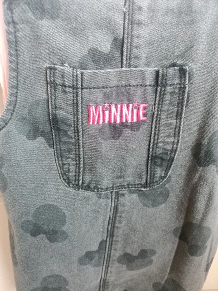Magnifique ensemble robe salopette et t-shirt Disney taille 36mois - photo numéro 2