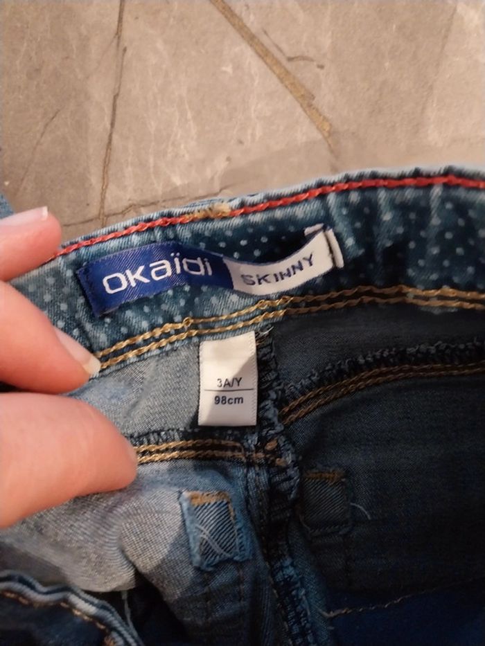 Jean slim okaidi 3 ans - photo numéro 3