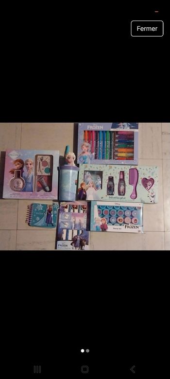 Lot reine des neiges frozen