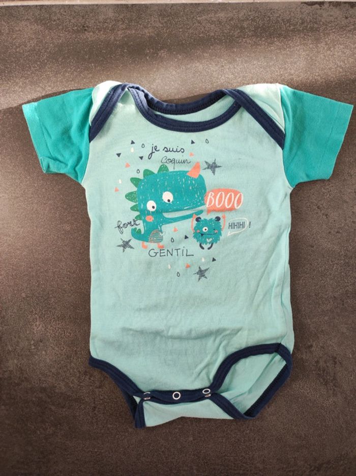 Lot 2 bodies 6 mois - photo numéro 3