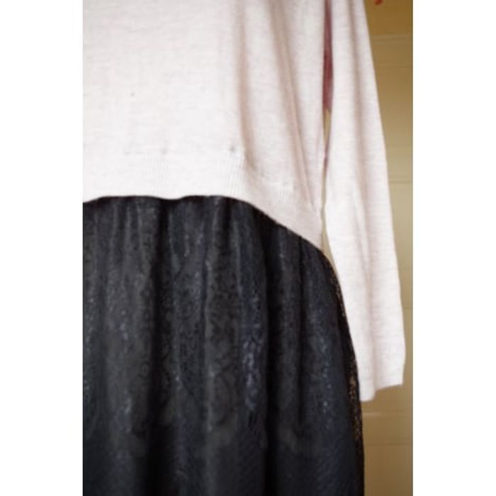 Robe mi-longue bi matière Yumi T42 - photo numéro 7