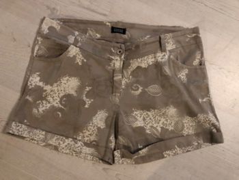 BB11- Short « compagnie des aventures » taupe/beige T46/48 porté 1 h