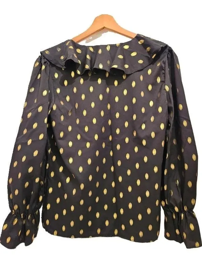 Top péplum Noir 36/S - photo numéro 3