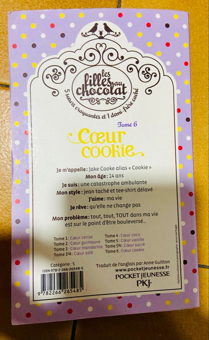 Livre coeur cookie - photo numéro 2