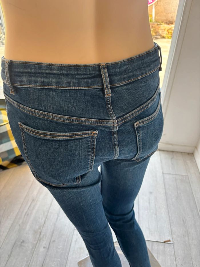Jeans slim bleu brut neuf Zara - photo numéro 6