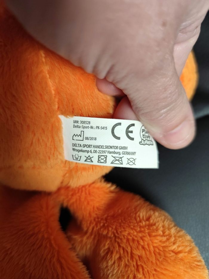 Peluche carotte - photo numéro 5