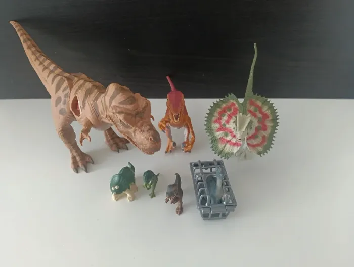 Dinosaures Jurassic park vintage 93