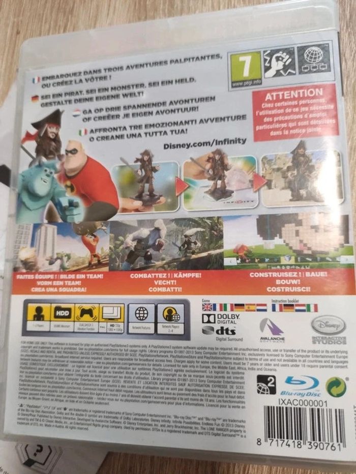 Jeu Disney Infinity pour PS3 et ses 3 figurines et un objet - photo numéro 6