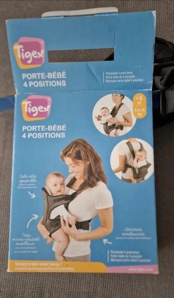 Porte bébé 4 positions Tigex