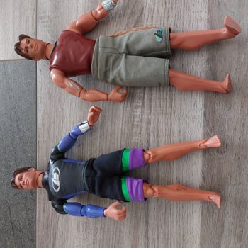 Lot 2 figurines Big Jim