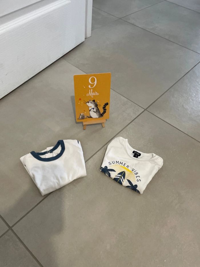 Lot de de teeshirt - photo numéro 2