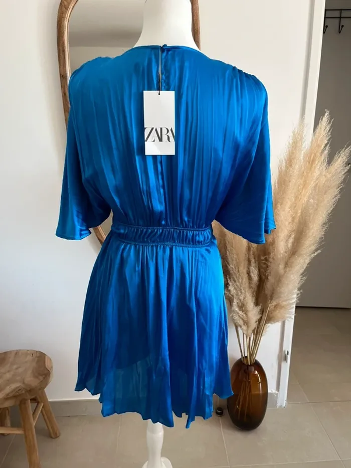 Combi short bleu électrique Zara neuf - photo numéro 6