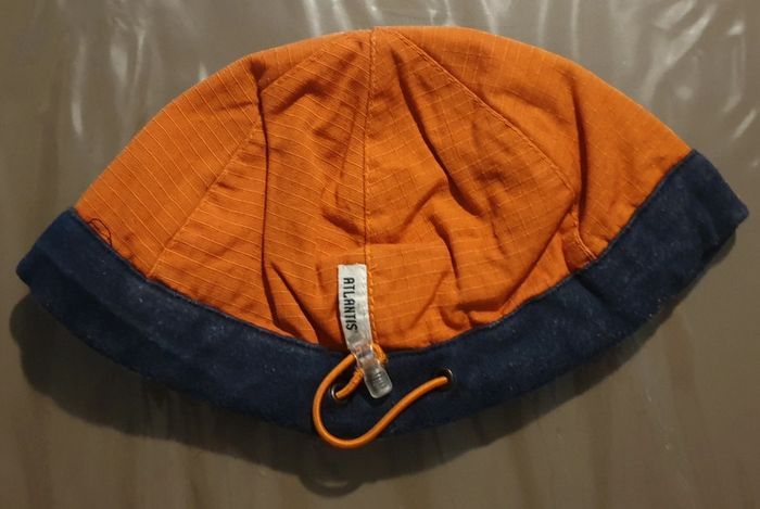 Bob Airness réversible Orange & Bleu Marine - photo numéro 2