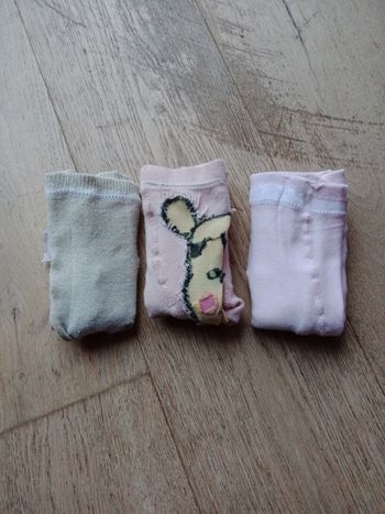 Lot de 3 collants fille – taille 36 mois