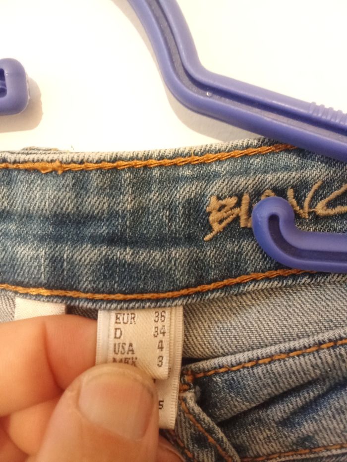 Jean de femme taille 36 marque Jean de marque Mango - photo numéro 7