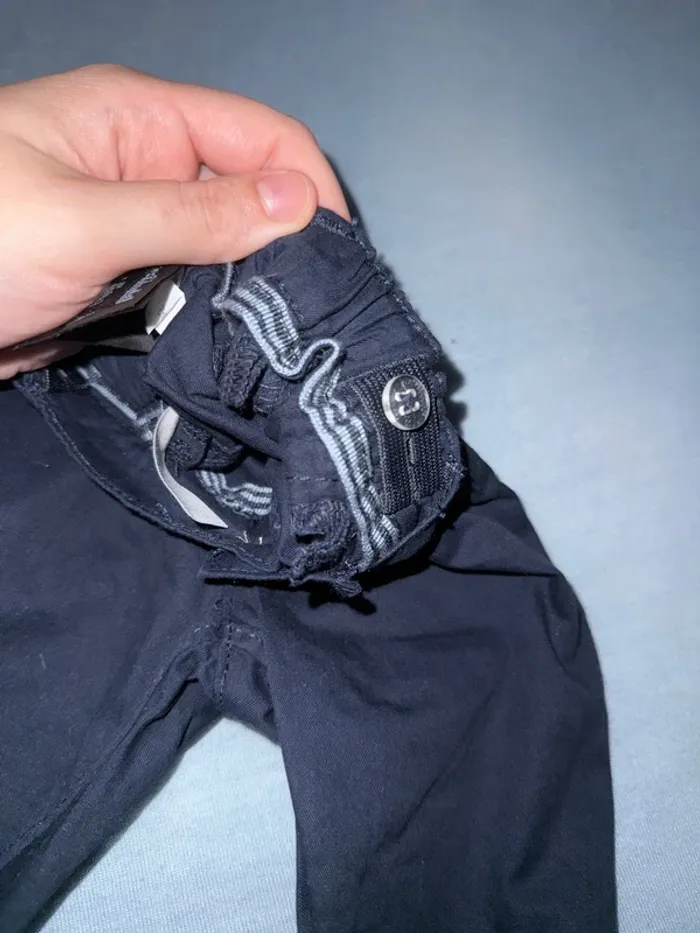 Pantalon neuf bleu marine - photo numéro 4