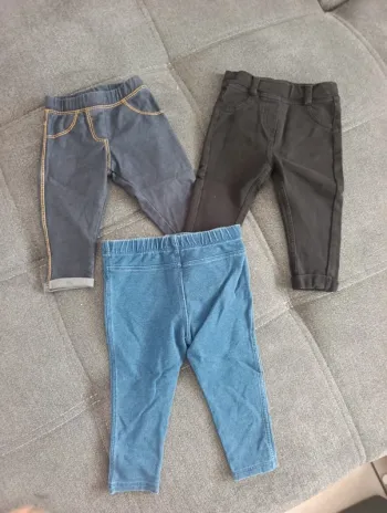 Lot pantalons 9 mois