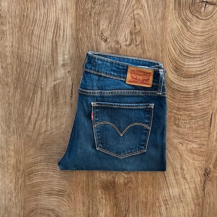 Jean/pantalon bleu Levi's 711 Skinny pour femme, taille, W 29 L 32 (38 taille française)