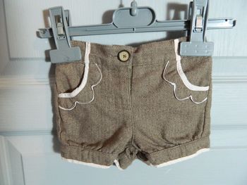 Short d'hiver bébé fille T 6 mois "Tape à l'oeil"