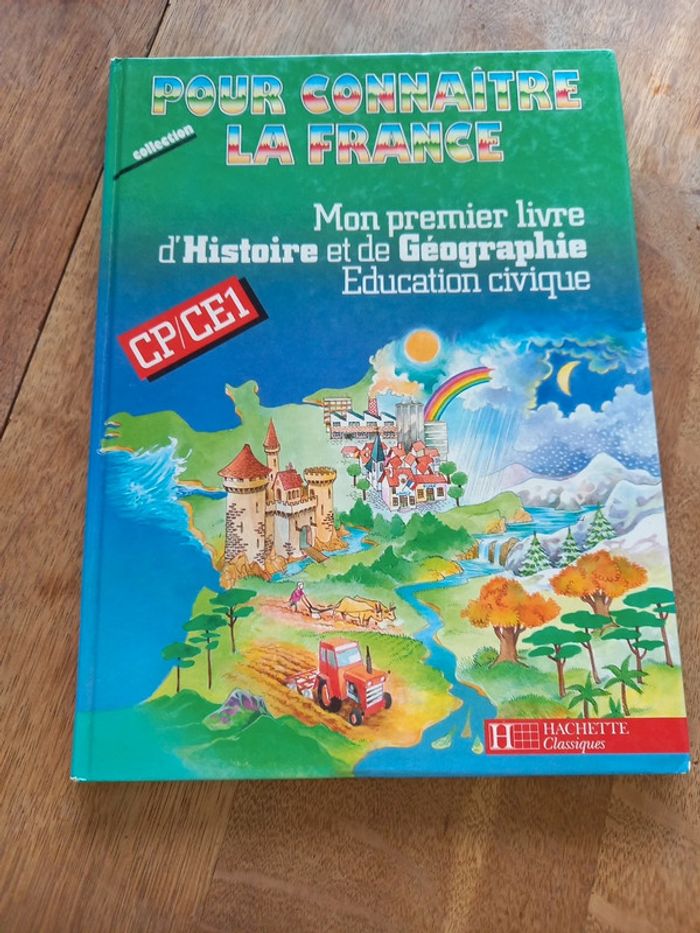 Mon premier livre d'histoire et de géographie, éducation civique