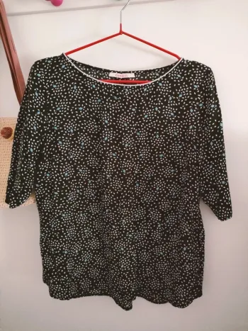 Blouse manches courtes camaïeu