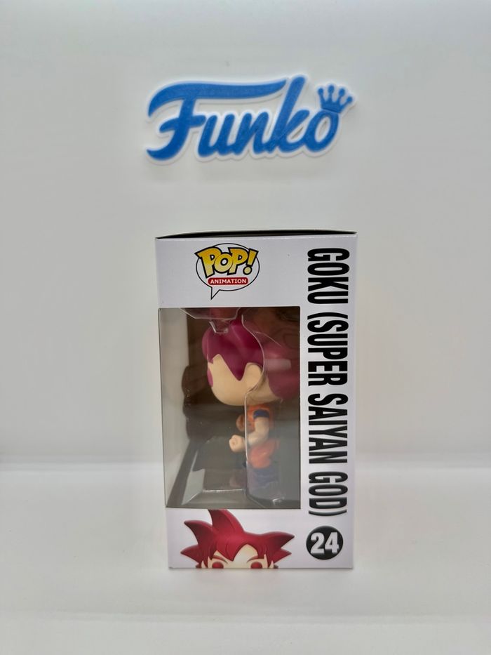 Funko Pop Dragon Ball Goku Super Saiyan God 24 - photo numéro 4