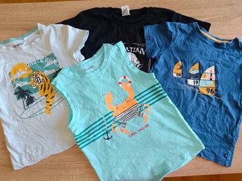 C45 lot t-shirts garçon 6 ans