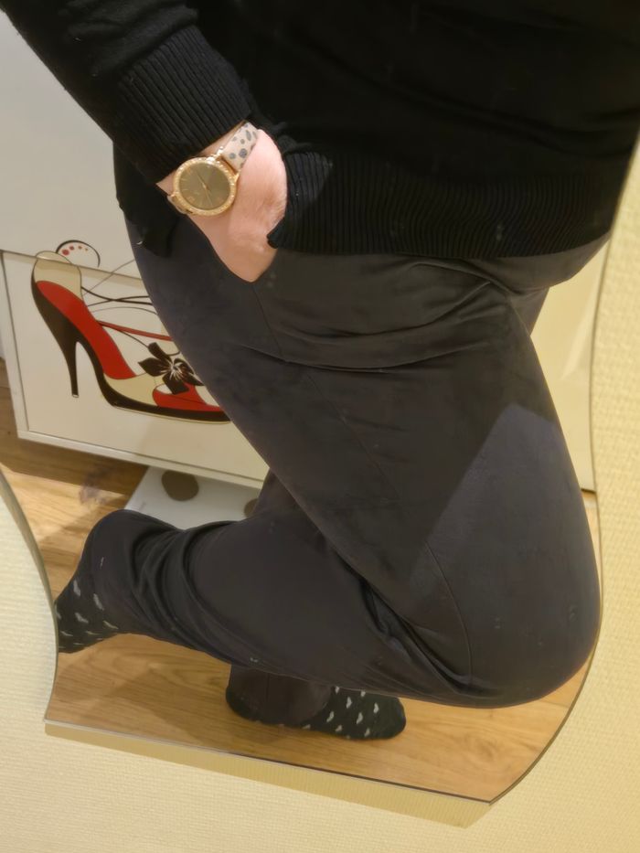 Pantalon jogger suédine gris T.42/44 Primark neuf - photo numéro 9