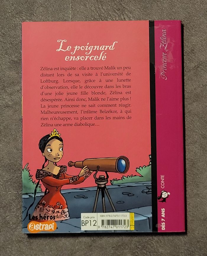 Princesse Zélina, tome 7 - Le Poignard ensorcelé Bruno Muscat, Edith (Illustrations) - photo numéro 2