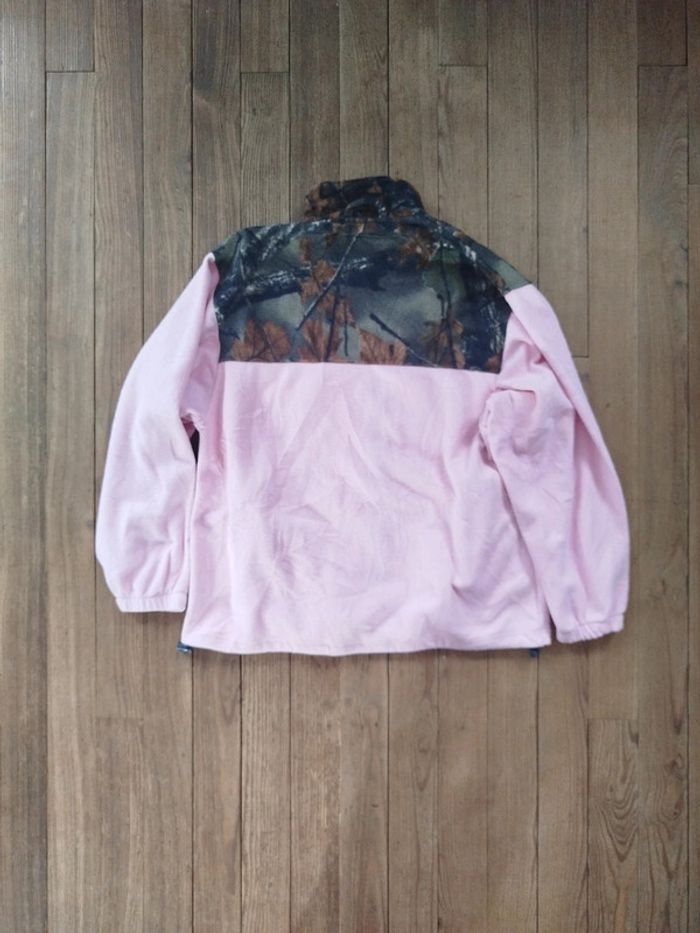 Veste polaire trail crest L rose - photo numéro 5