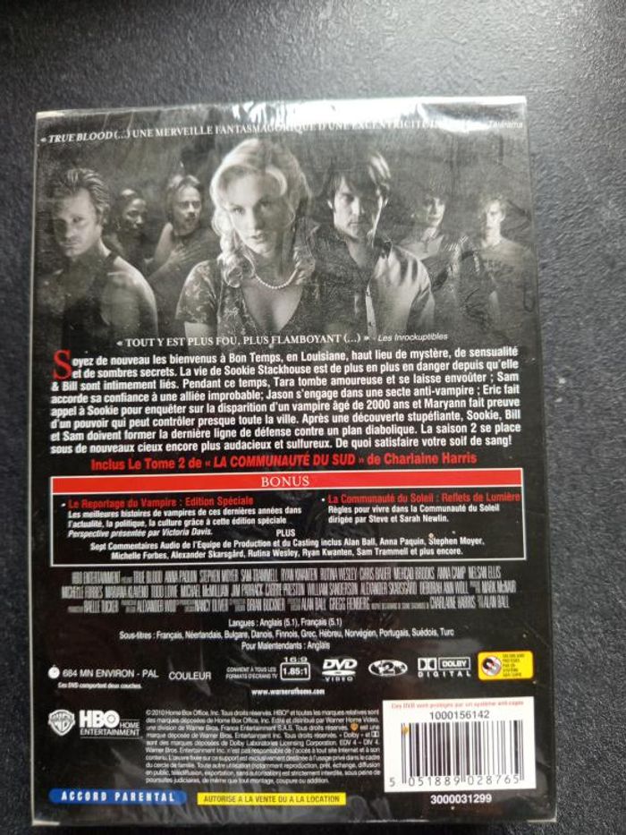 DVD - True blood - Saison 2 - Neuf - photo numéro 2