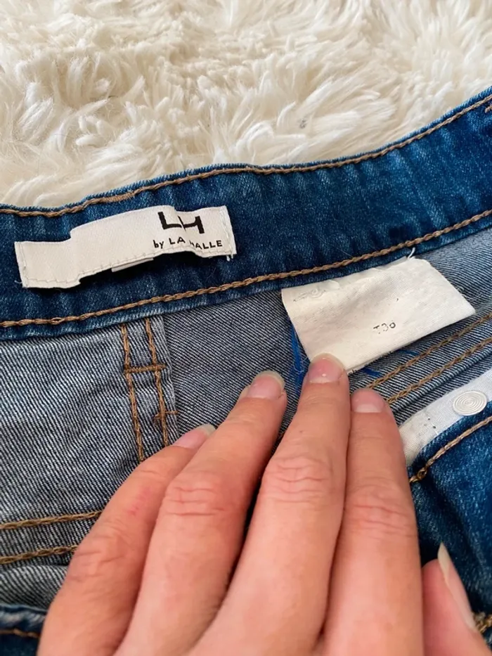Lot de 2 shorts en jean taille S - photo numéro 3