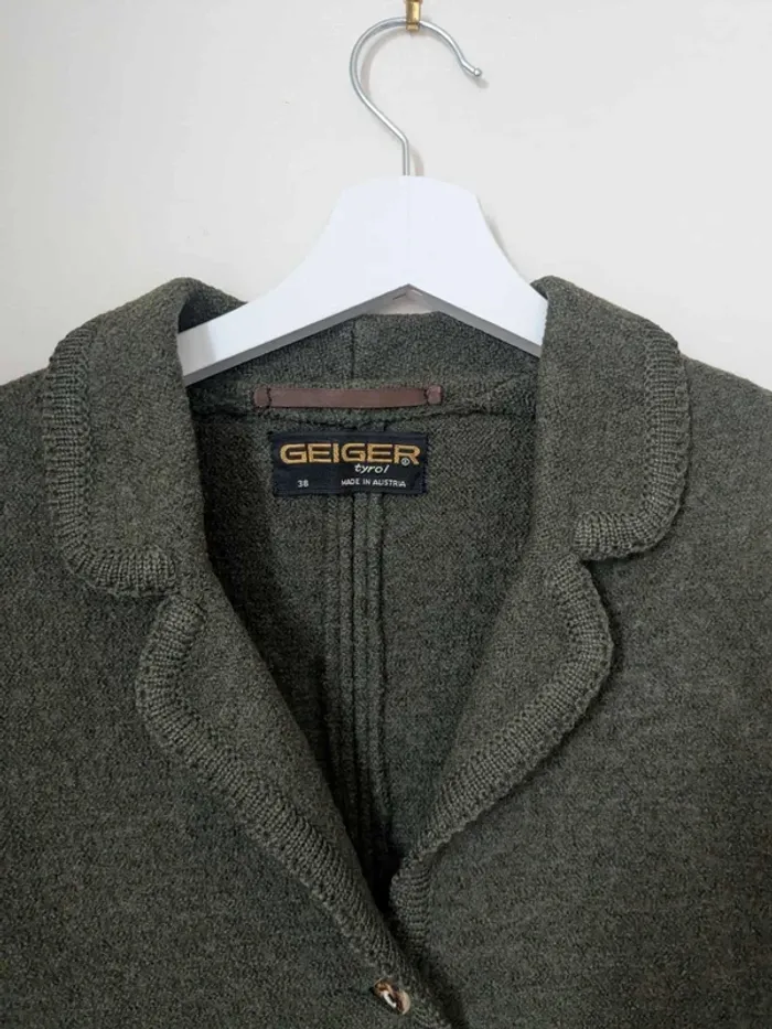 Veste autrichienne kaki - photo numéro 3