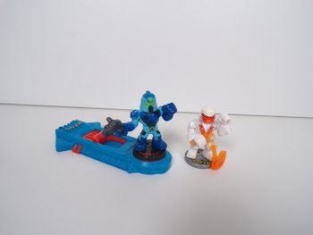 Figurines Akedo - Hyperlock - Guerrier blanc Wraith (J9)