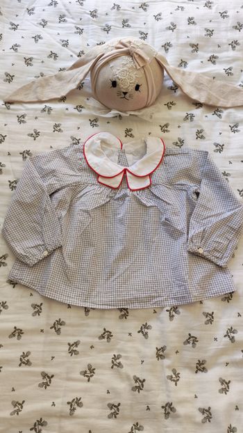 Jacadi - Blouse Col Claudine
