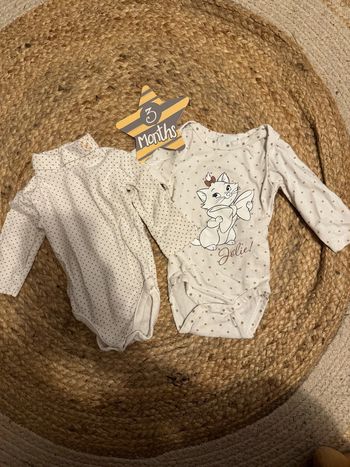 🌸 Lots de 2 bodies ML 🌸