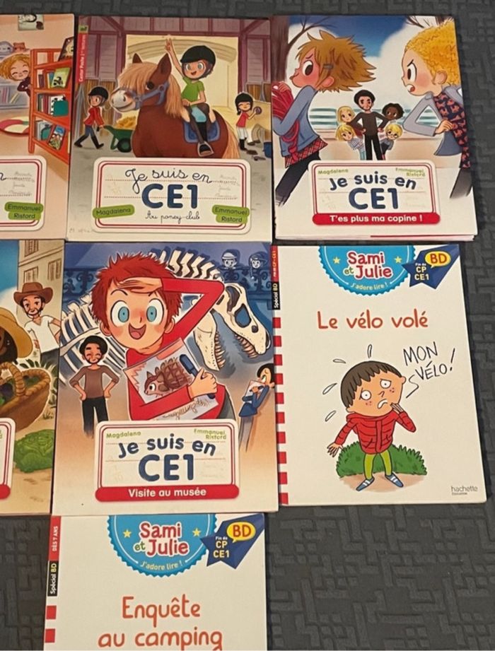Lot 7 livres je suis en CE1 Sami et Julie - photo numéro 3